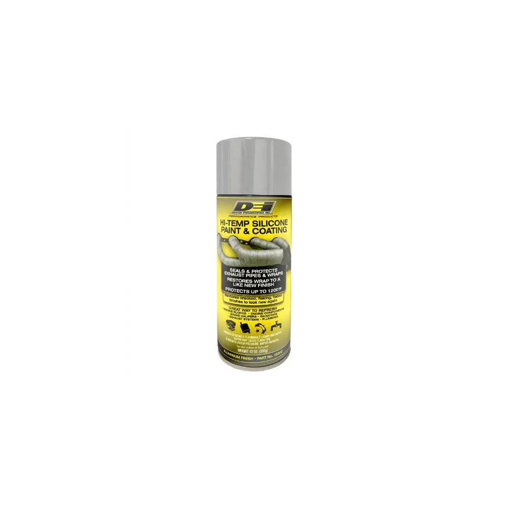 Hi-Temp Silicone Coating Spray - Aluminum - DEI10302